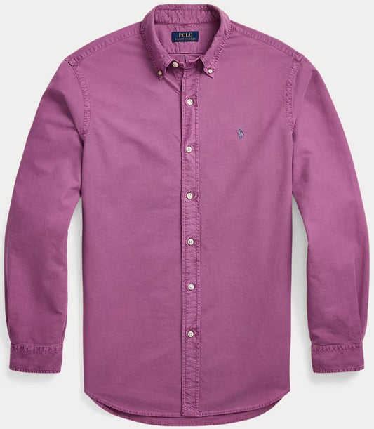 Tea Rose Shirt Multi Logo OXFORD SHIRT