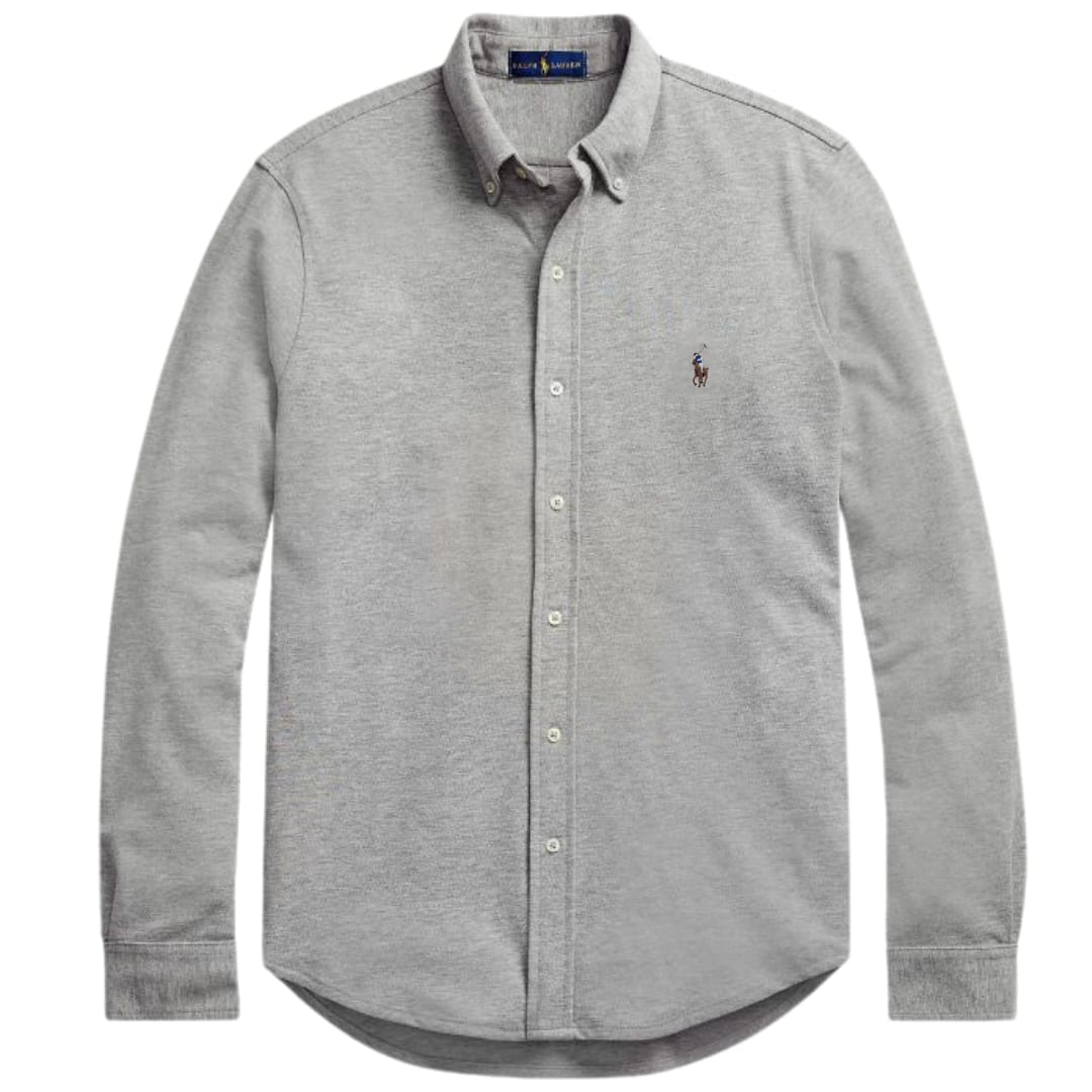 Grey Oxford Multi Logo