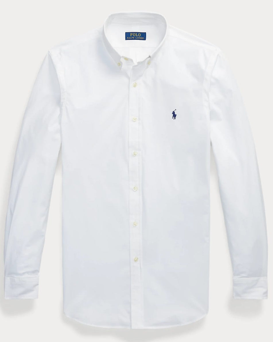 RL Poplin White Shirt