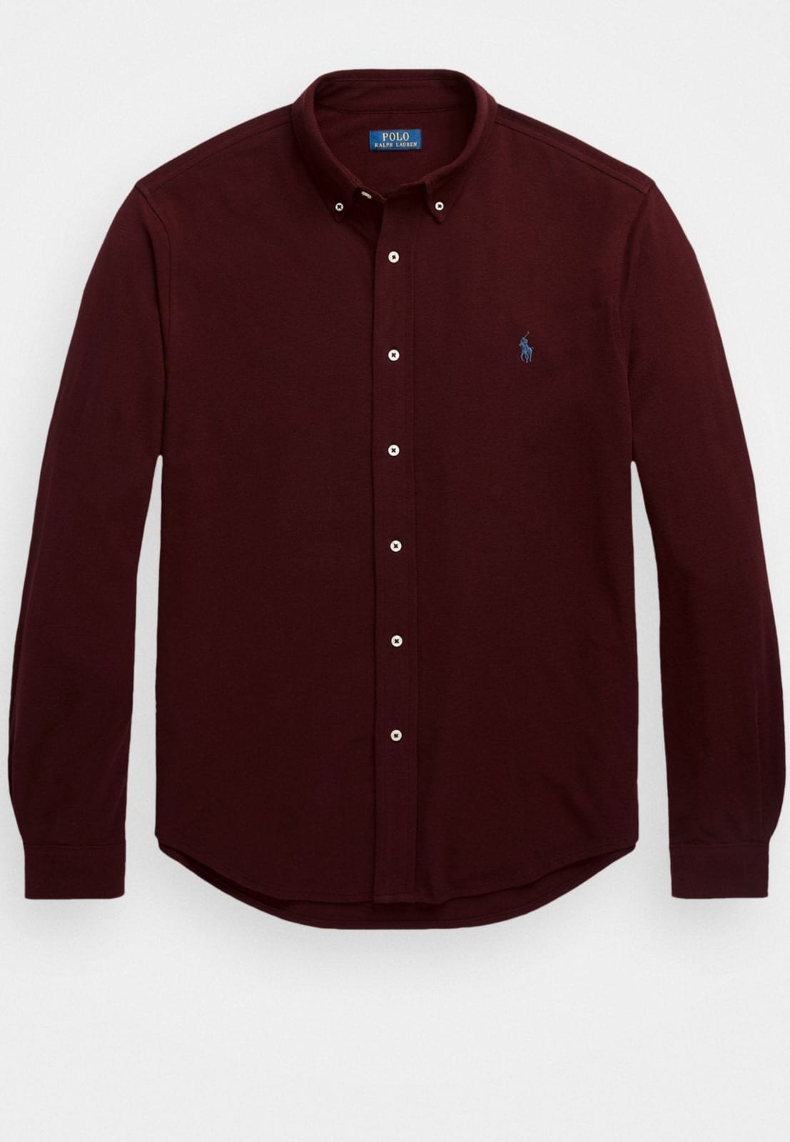 RL Poplin Wine Shirt