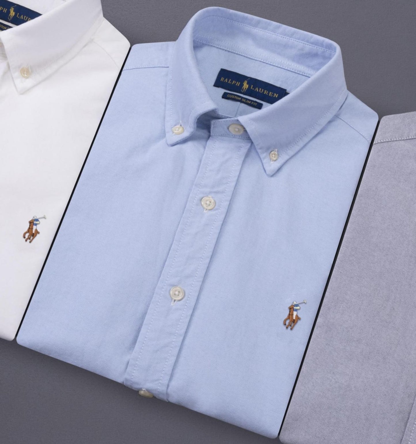 RL Sky Blue Oxford Shirt