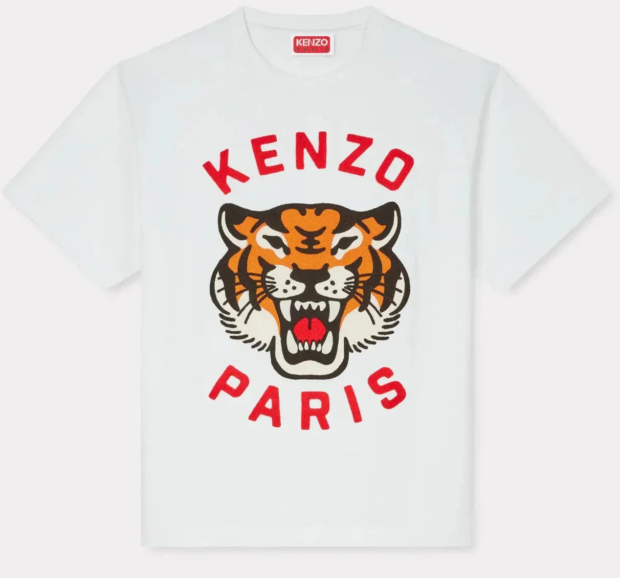 Kenzo (White) Tiger Print