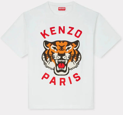 Kenzo (White) Tiger Print
