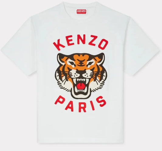 Kenzo (White) Tiger Print
