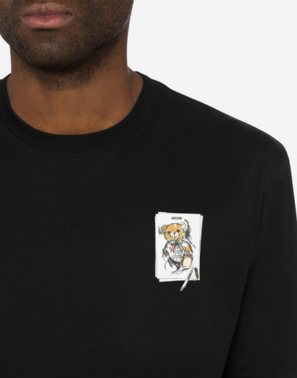 Moschino Teddy Bear Print T-shirt Small Logo