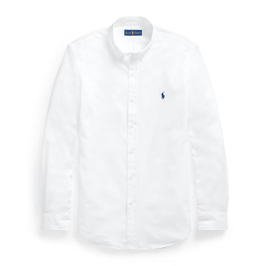 White Oxford Multi Logo