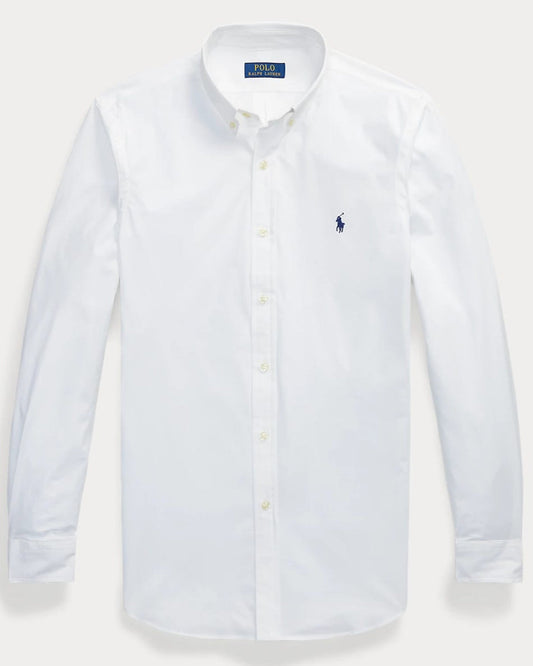 RL Poplin White Shirt