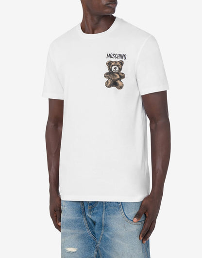 Moschino White Small Teddy Tshirt