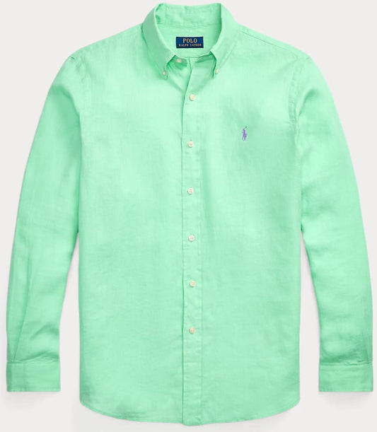 RL Sea Green LINEN Shirt