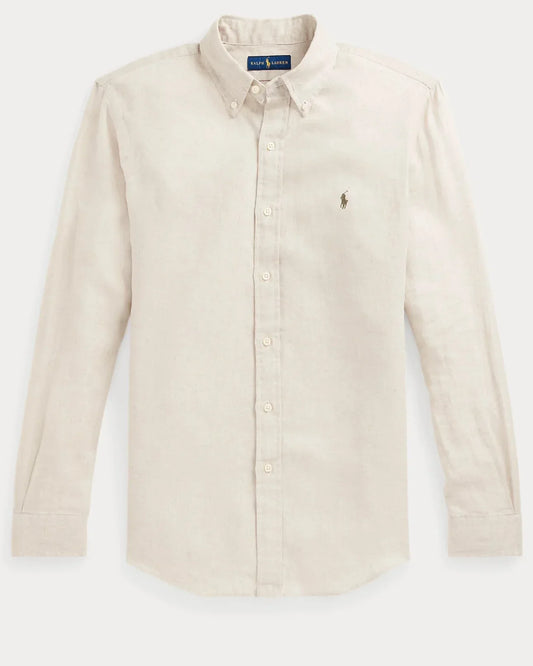 RL Cream LINEN Shirt